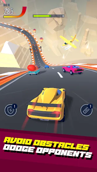 Car Race 3D - Racing Master — Много денег — скриншот 2