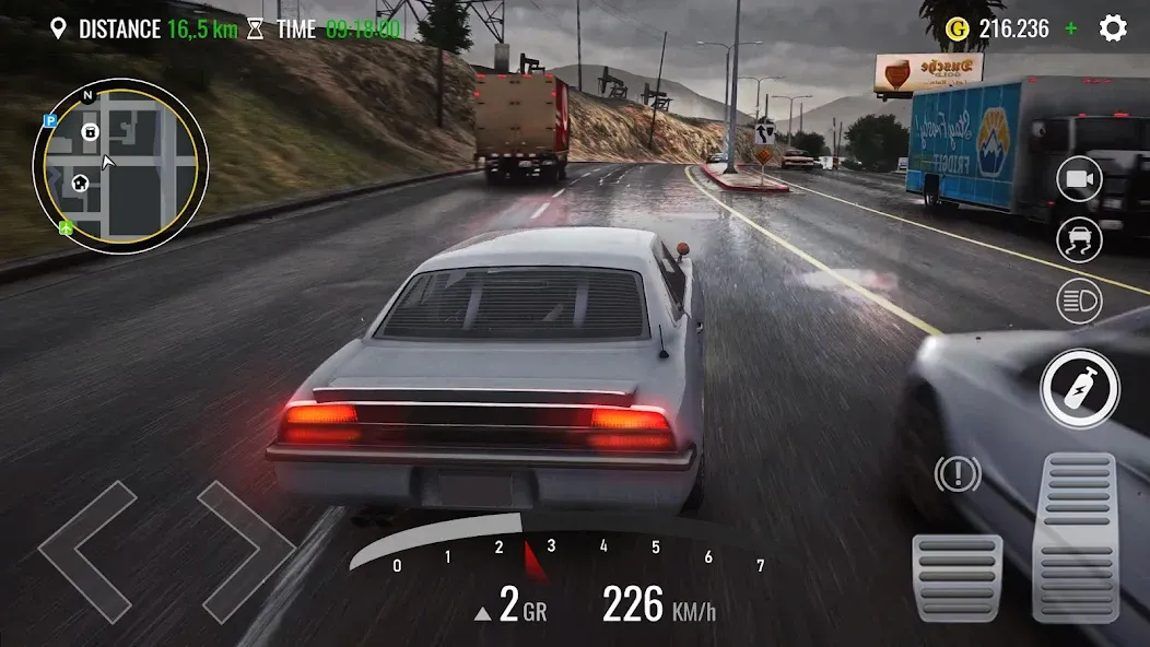 Traffic Driving Car Simulator MOD APK — Много денег — скриншот 3 Traffic Driving Car Simulator MOD APK — Много денег — скриншот 3