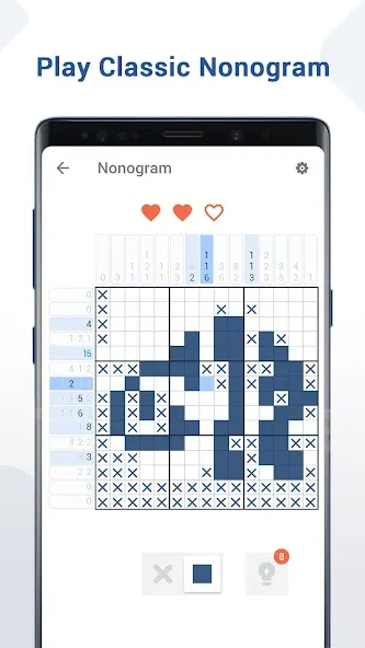 Скачать Nonogram - Fun Logic Puzzle — Модификация Без рекламы — скриншот 1