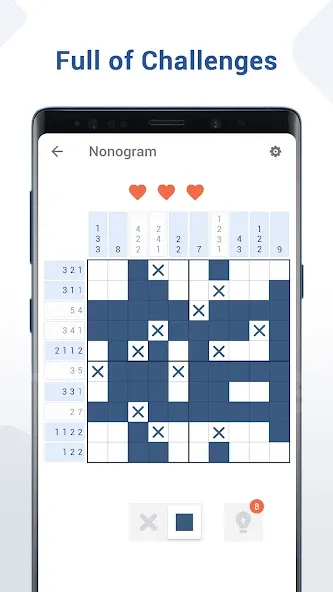 Скачать Nonogram - Fun Logic Puzzle — Модификация Без рекламы — скриншот 3
