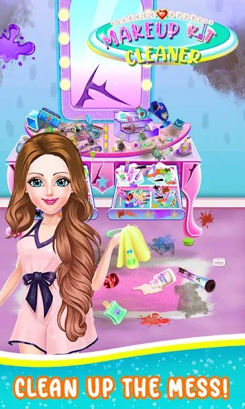 ASMR Makeup Kit-Cleaning Games Mod APK Много денег и без рекламы — Скачать на Андроид — скриншот 3 ASMR Makeup Kit-Cleaning Games Mod APK Много денег и без рекламы — Скачать на Андроид — скриншот 3