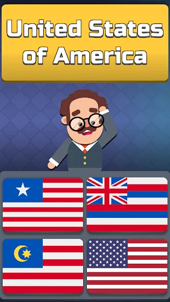 Скачать Geography: Flags Quiz Game MOD APK — Все уровни разблокированы — скриншот 1