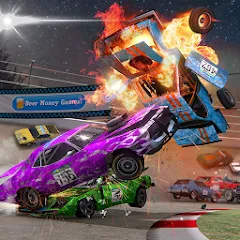 Demolition Derby 3 Mod APK Много денег и всё открыто — Скачать на Андроид