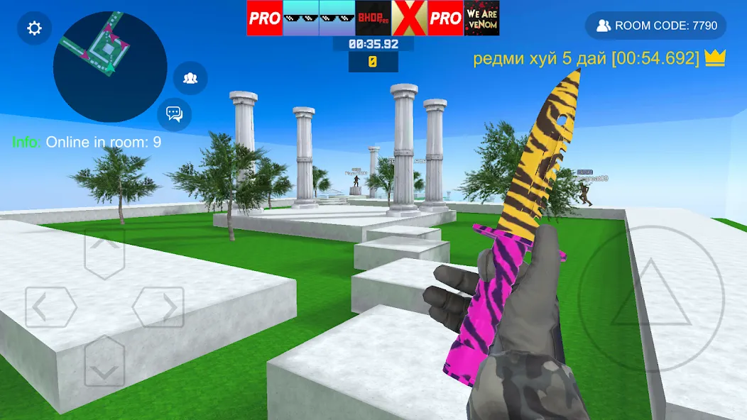 bhop pro на Андроид — Все скины открыты — скриншот 3 bhop pro на Андроид — Все скины открыты — скриншот 3