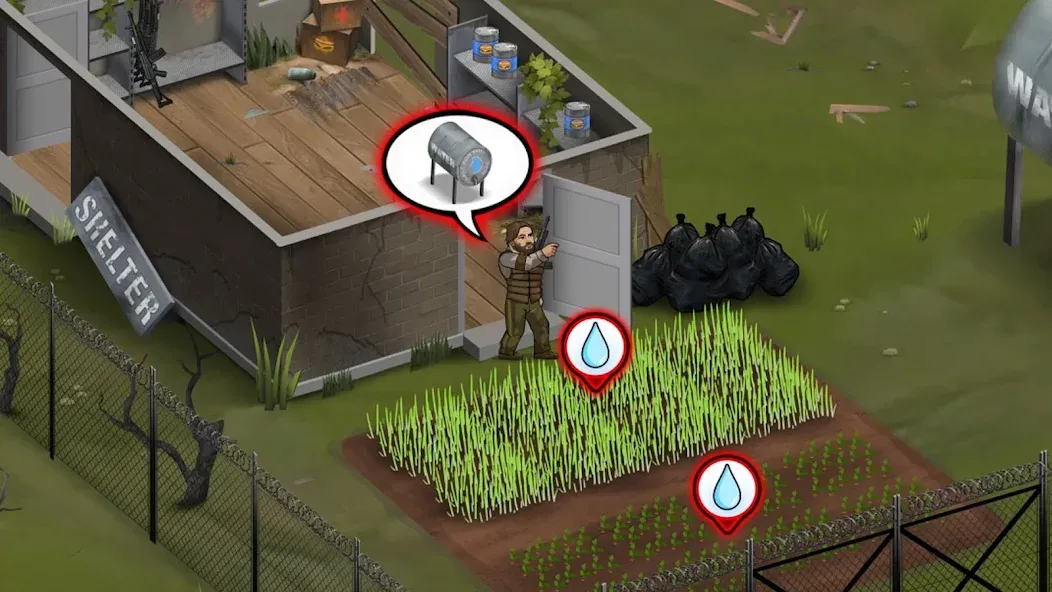 Zero City: Bunker & apocalypse MOD APK на Android — Много денег — скриншот 4