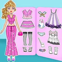 Скачать взломанную DIY Paper Princess Doll Games — Все открыто