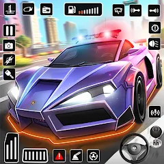Police Car Kids Driving Game (Мод Много денег)