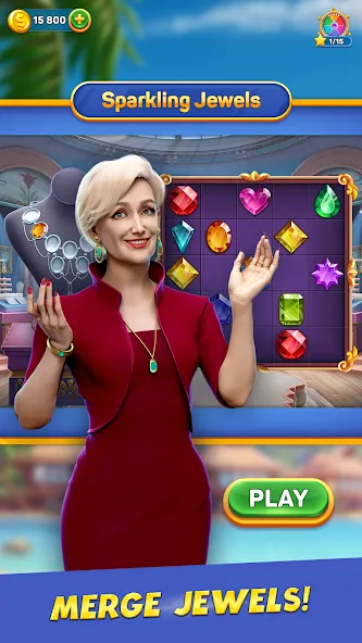 Solitaire Cruise: Card Games MOD APK — Много денег — скриншот 3