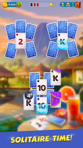 Solitaire Cruise: Card Games MOD APK — Много денег — скриншот 5