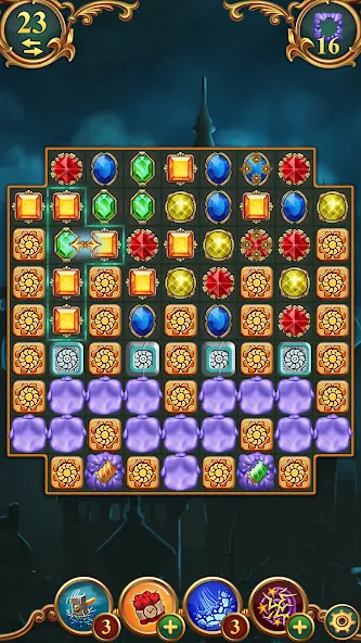 Clockmaker: Jewel Match 3 Game — Взломанная версия (Много денег) — скриншот 5