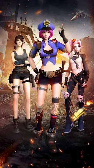 Shooting World - Gun Fire Mod APK Много денег — Скачать на Андроид — скриншот 1