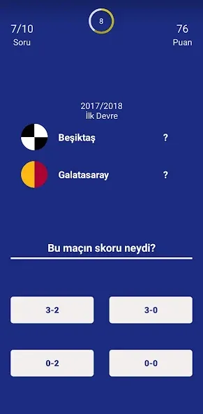 Türkiye Süper Ligi Bilgi Oyunu на Андроид — Мод Все уровни открыты — скриншот 4