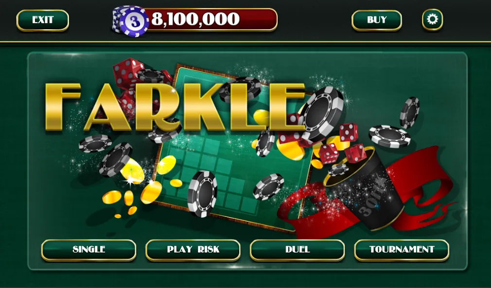 Farkle на Андроид — Много очков и без рекламы — скриншот 1