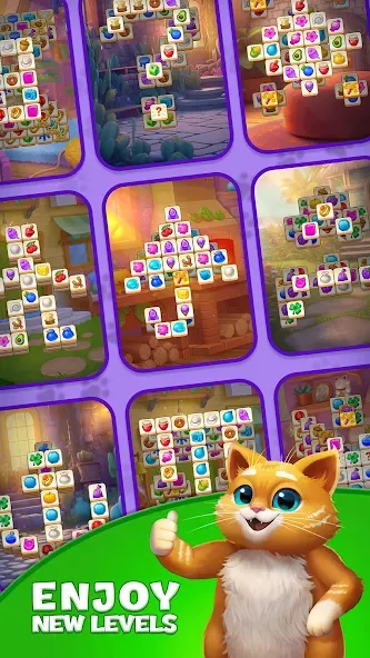 Скачать Tile Yard: Matching Game — Модификация Много денег — скриншот 4 Скачать Tile Yard: Matching Game — Модификация Много денег — скриншот 4