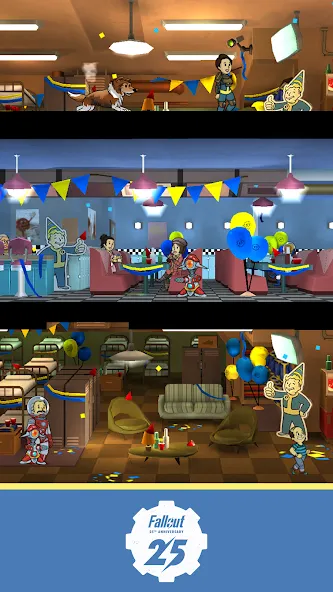 Fallout Shelter — Взломанная версия (Бесконечные крышки и энергия) — скриншот 1 Fallout Shelter — Взломанная версия (Бесконечные крышки и энергия) — скриншот 1