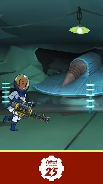 Fallout Shelter — Взломанная версия (Бесконечные крышки и энергия) — скриншот 2 Fallout Shelter — Взломанная версия (Бесконечные крышки и энергия) — скриншот 2