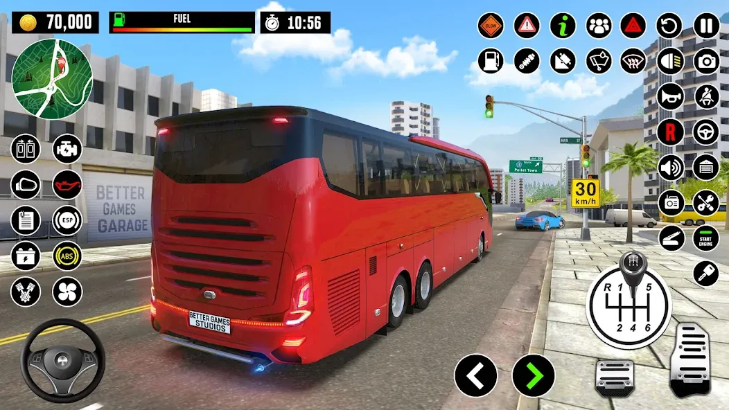 Скачать Bus Driving School : Bus Games — Много денег — скриншот 5