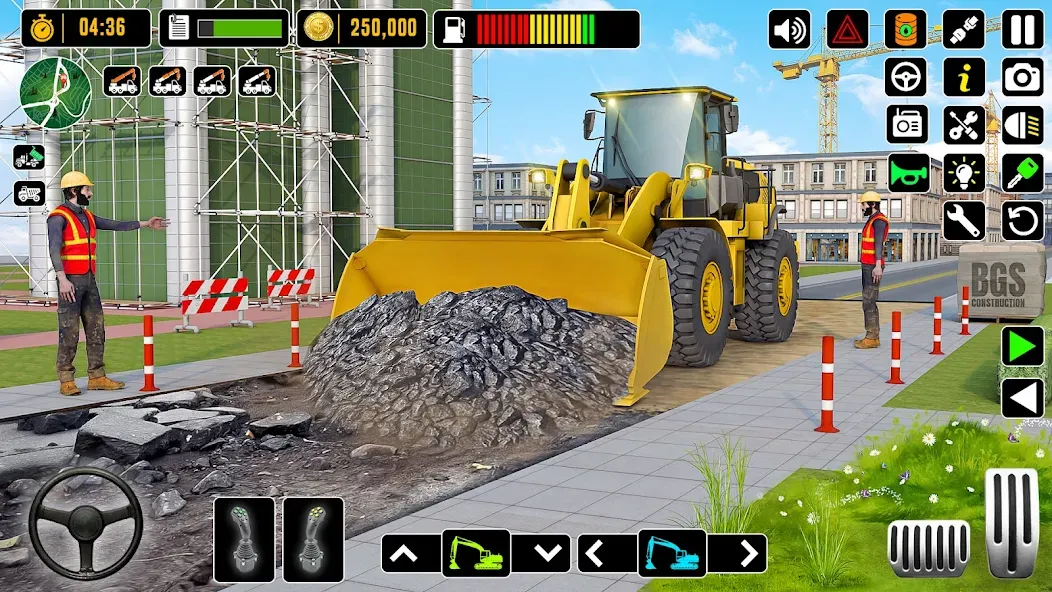 Скачать City Road Construction Games MOD APK — Много денег — скриншот 2 Скачать City Road Construction Games MOD APK — Много денег — скриншот 2