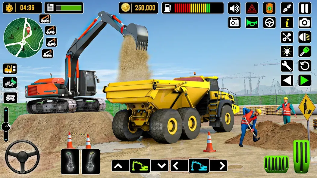 Скачать City Road Construction Games MOD APK — Много денег — скриншот 3 Скачать City Road Construction Games MOD APK — Много денег — скриншот 3