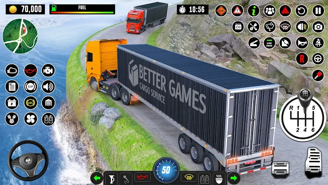 Truck Games - Driving School MOD APK на Android — Много денег — скриншот 2