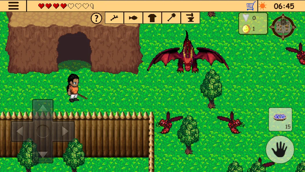 Survival RPG 3:Lost in time 2D MOD APK на Android — Много денег — скриншот 2