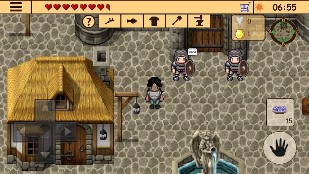 Survival RPG 3:Lost in time 2D MOD APK на Android — Много денег — скриншот 3