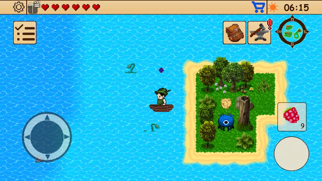 Скачать Survival RPG 1: Island Escape MOD APK — Много денег — скриншот 1