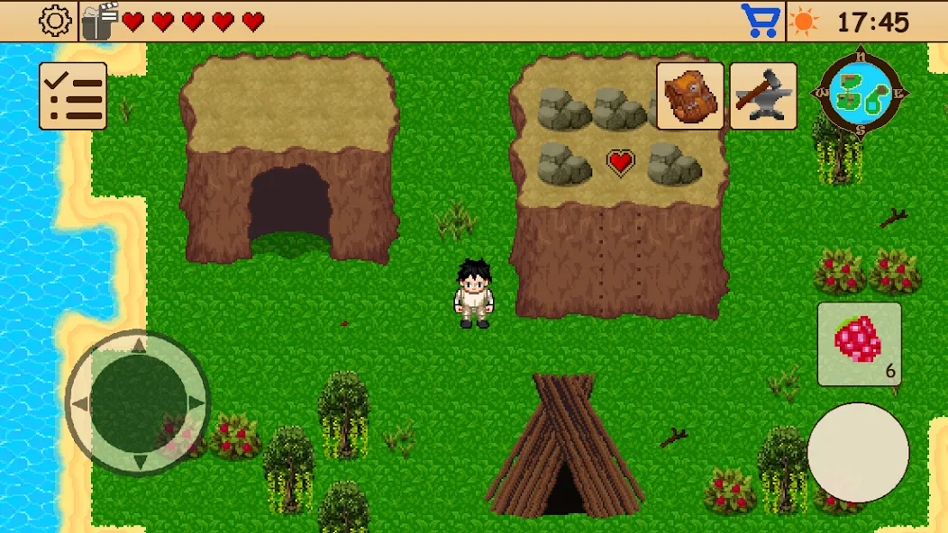 Скачать Survival RPG 1: Island Escape MOD APK — Много денег — скриншот 3