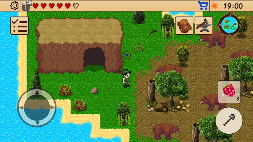 Скачать Survival RPG 1: Island Escape MOD APK — Много денег — скриншот 5