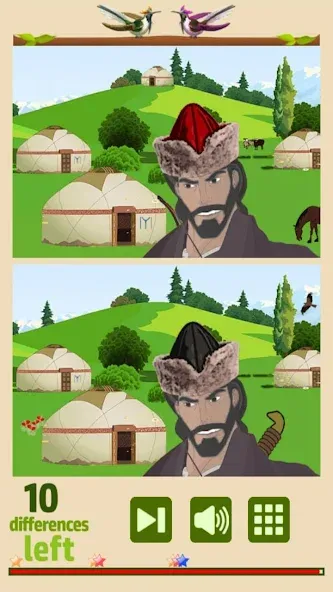 Скачать Find 10 Differences с модом — Много подсказок — скриншот 2