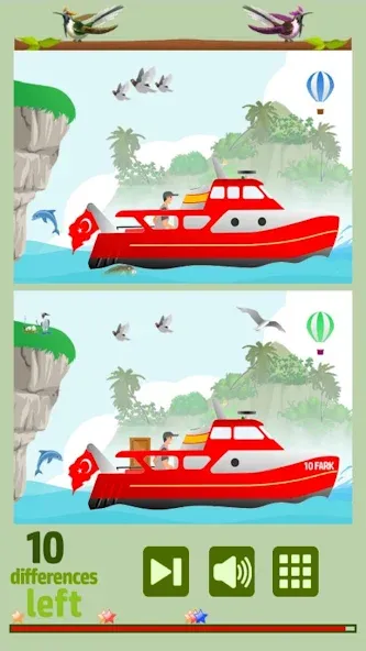Скачать Find 10 Differences с модом — Много подсказок — скриншот 3