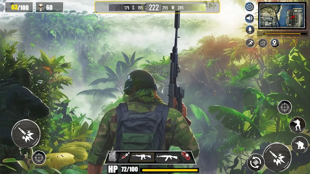 Call Of IGI Commando: Mob Duty Mod APK Много денег и бессмертие — Скачать на Андроид — скриншот 5