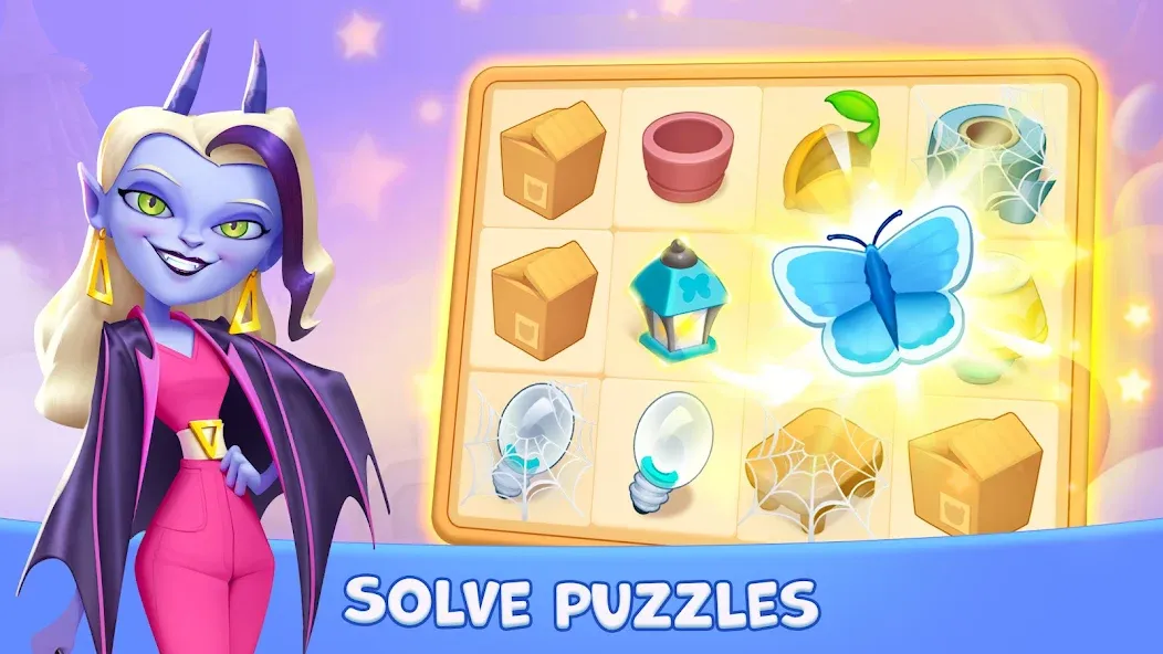 Lucy’s Ville: Fabulous Merge MOD APK — Много денег — скриншот 5
