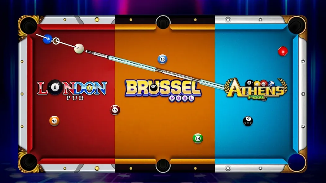 Взломанная 8 Pool Clash на Андроид — Много денег — скриншот 5