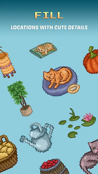 Скачать Pixel Art - Color House на Android — Много денег и без рекламы — скриншот 3