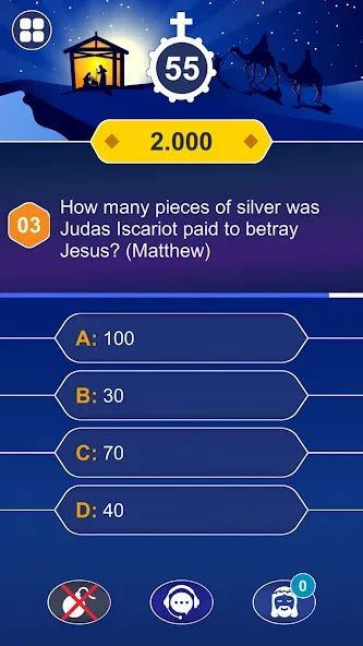 Daily Bible Trivia: Quiz Games — Всё открыто — скриншот 4