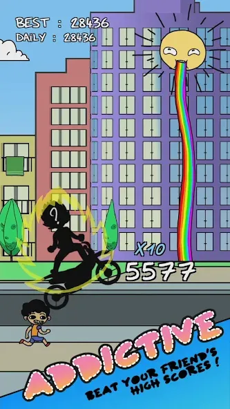 Скачать Summer Wheelie на Android — Много денег — скриншот 1