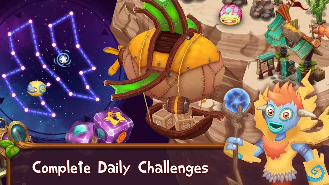 Скачать Singing Monsters: Dawn of Fire MOD APK — Много денег — скриншот 3
