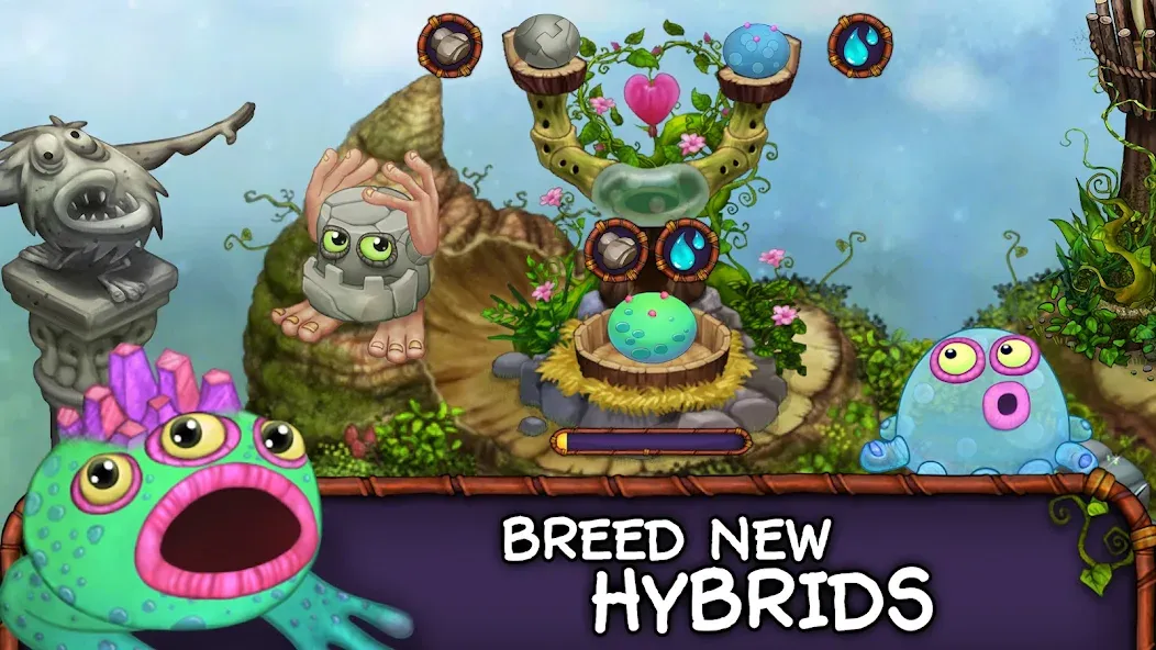 My Singing Monsters (Мод Много денег и бриллиантов) — скриншот 2 My Singing Monsters (Мод Много денег и бриллиантов) — скриншот 2