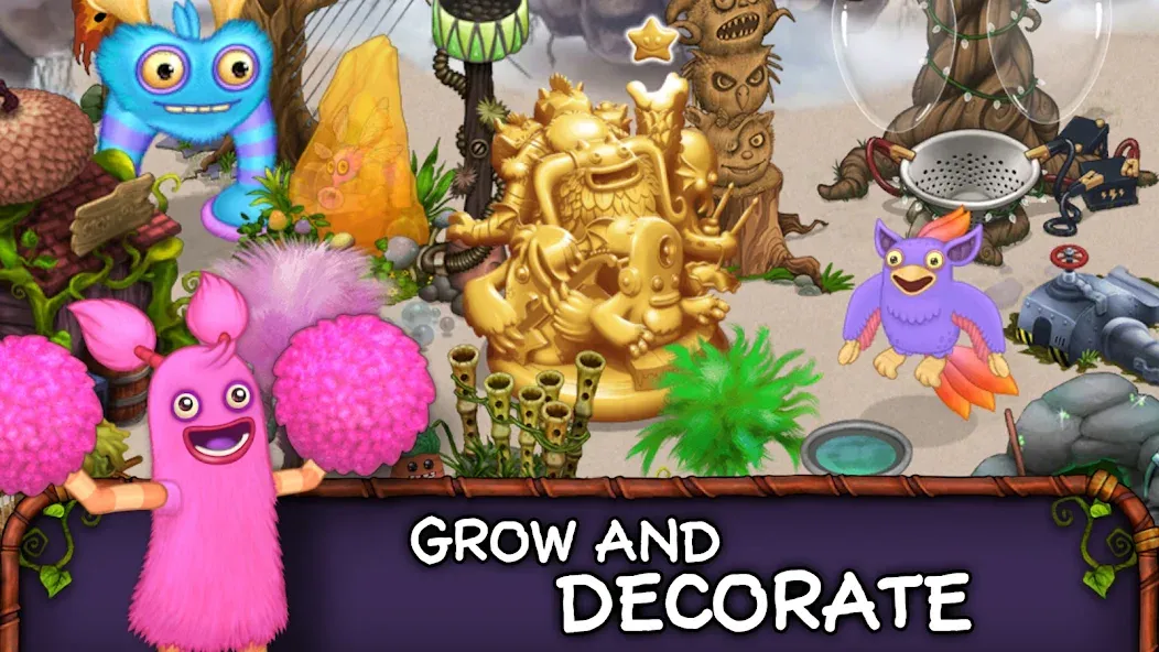 My Singing Monsters (Мод Много денег и бриллиантов) — скриншот 3 My Singing Monsters (Мод Много денег и бриллиантов) — скриншот 3