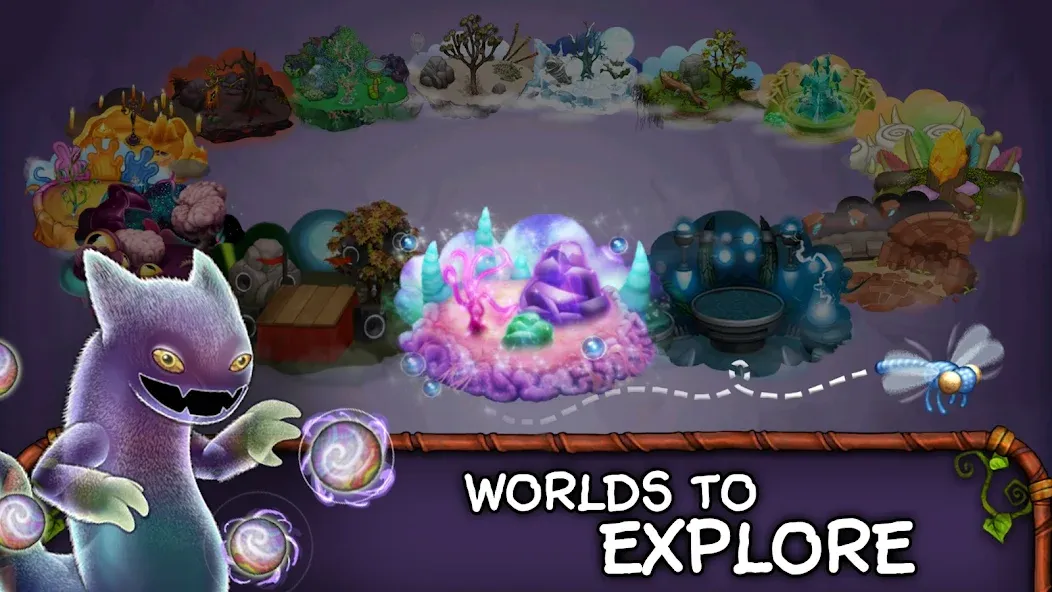 My Singing Monsters (Мод Много денег и бриллиантов) — скриншот 4 My Singing Monsters (Мод Много денег и бриллиантов) — скриншот 4