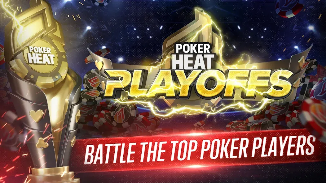 Poker Heat™ Texas Holdem Poker MOD — Много денег и фишек на Андроид — скриншот 3