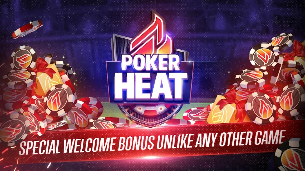 Poker Heat™ Texas Holdem Poker MOD — Много денег и фишек на Андроид — скриншот 4
