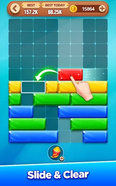 Взлом Block Crush - Puzzle Game — Много денег — скриншот 4