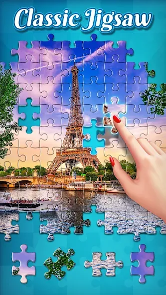 Jigsaw Puzzles — Взломанная версия (Все пазлы разблокированы) — скриншот 1