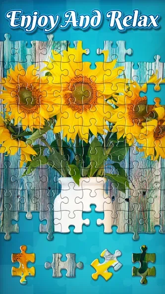 Jigsaw Puzzles — Взломанная версия (Все пазлы разблокированы) — скриншот 2