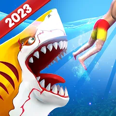 Double Head Shark Attack PVP — Взломанная версия (Много денег)