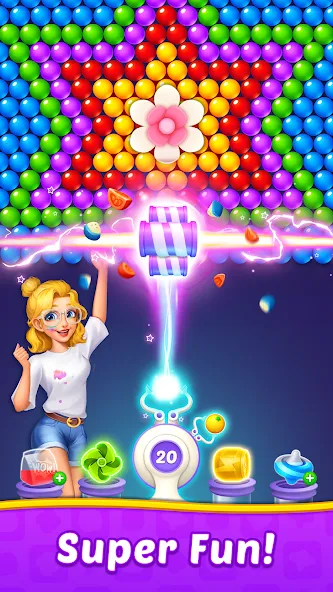 Bubble Shooter Home MOD — Много денег на Андроид — скриншот 4 Bubble Shooter Home MOD — Много денег на Андроид — скриншот 4