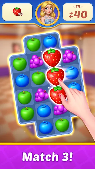 Скачать Fruit Diary 2: Manor Design с модом — Много денег и жизней — скриншот 2