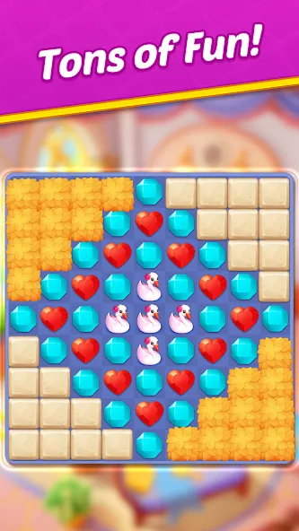 Jewel Manor - Home Design MOD APK на Android — Много денег — скриншот 5